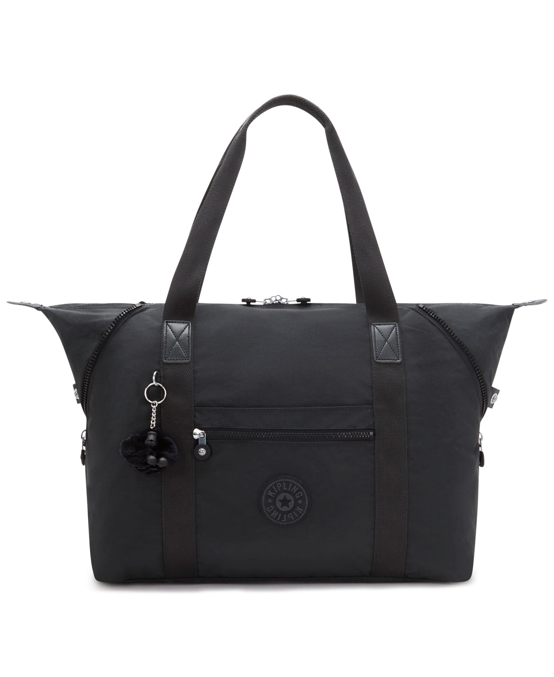 Kipling Tote Bag Black Noir Kipling Art Medium Tote Bag - Black Noir
