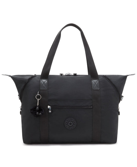 Kipling Tote Bag Black Noir Kipling Art Medium Tote Bag - Black Noir