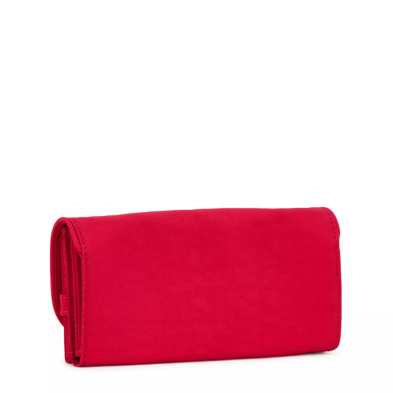 Kipling Wallets Red Rouge Kipling Money Land Snap Wallet - Red Rouge