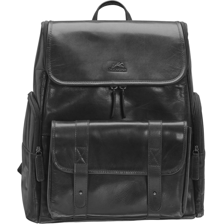 Mancini Backpacks Mancini Buffalo Backpack with Zippered Laptop/Tablet Compartment