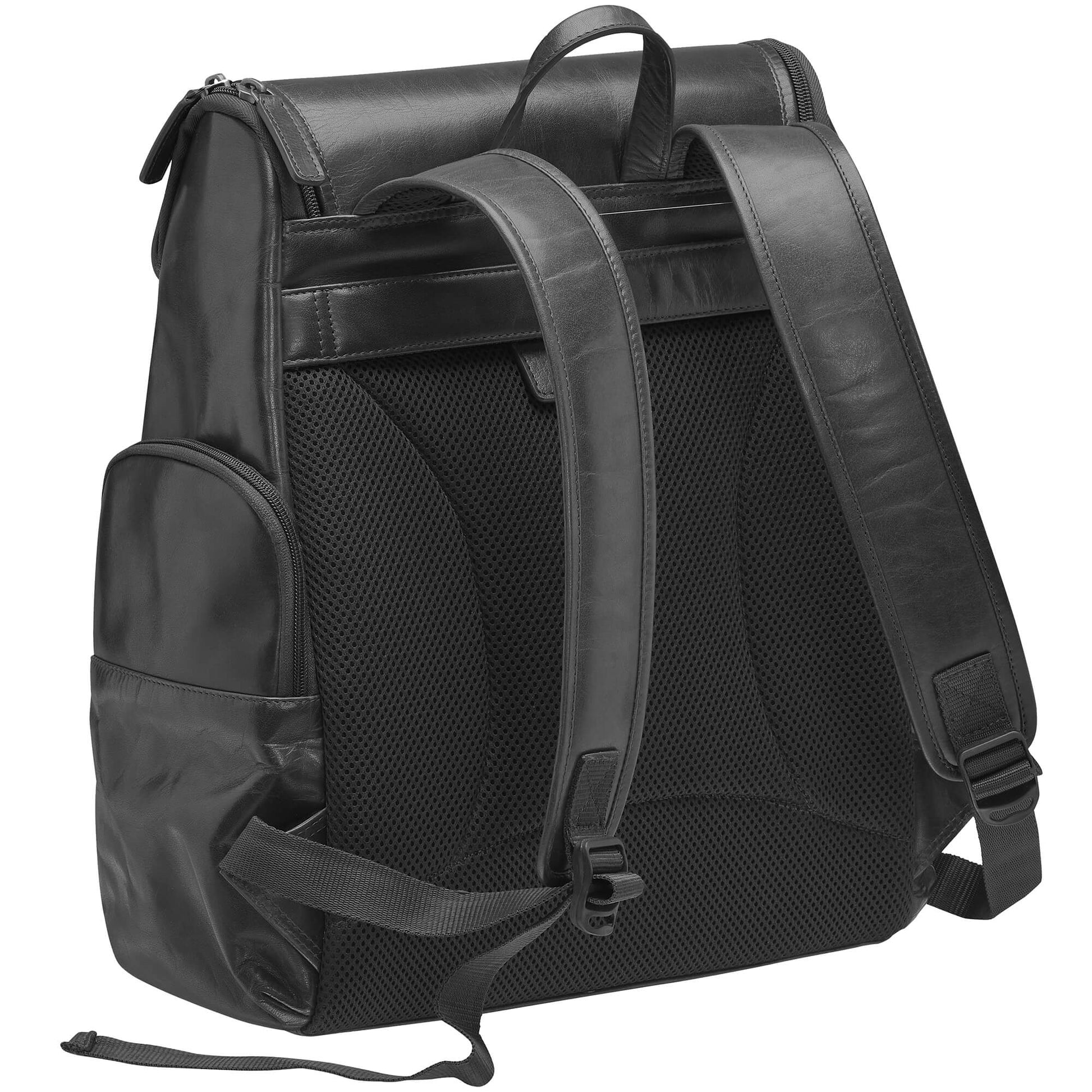 Mancini Backpacks Mancini Buffalo Backpack with Zippered Laptop/Tablet Compartment