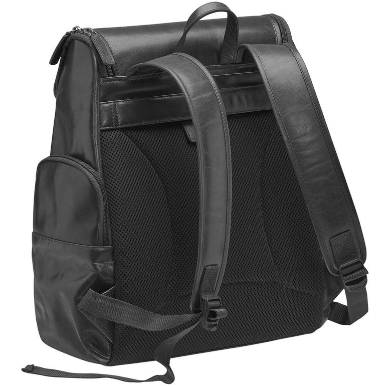 Mancini Backpacks Mancini Buffalo Backpack with Zippered Laptop/Tablet Compartment