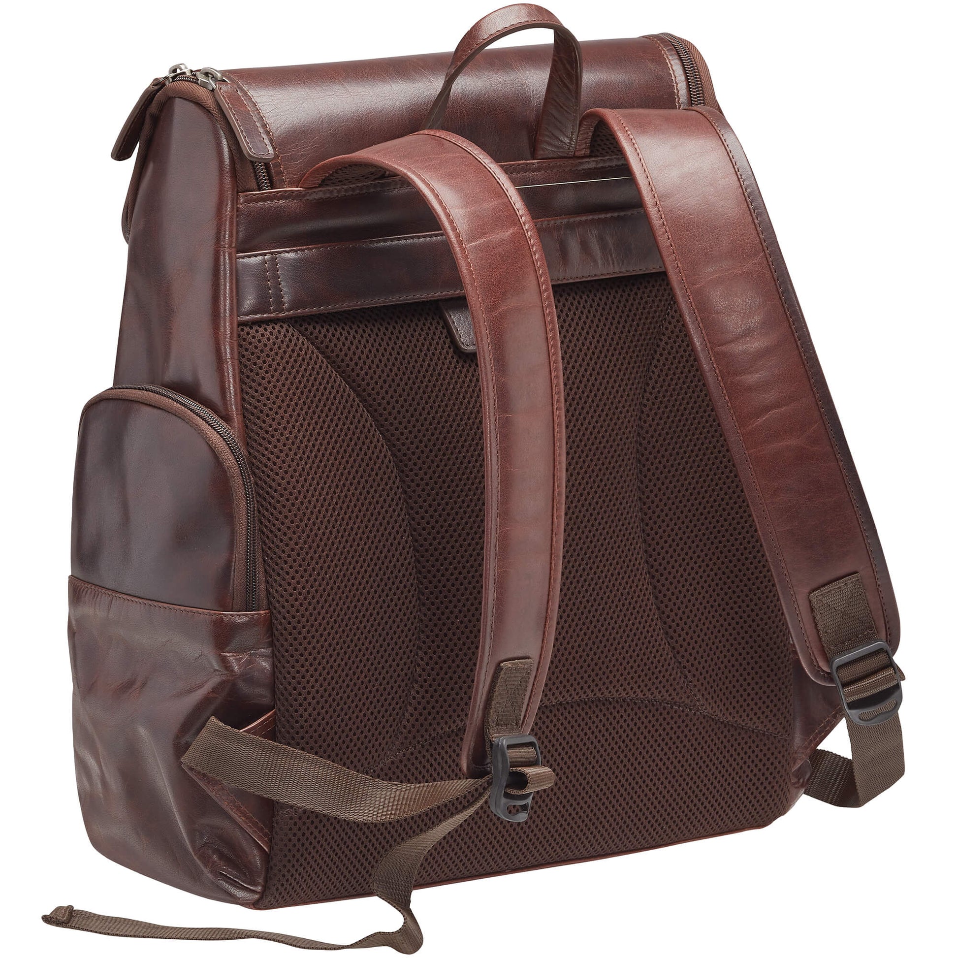 Mancini Backpacks Mancini Buffalo Backpack with Zippered Laptop/Tablet Compartment