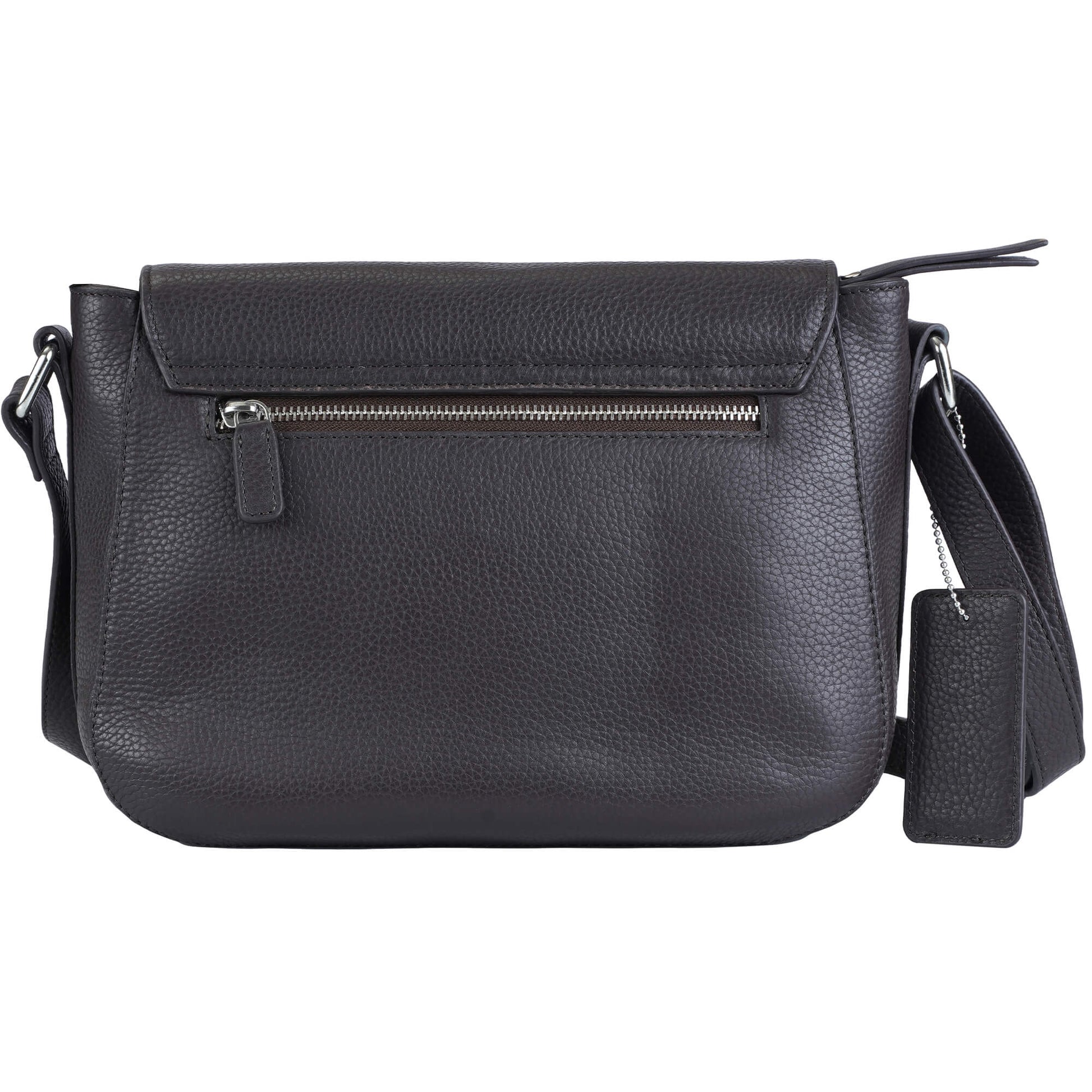 Mancini Handbags Mancini Pebbled Amy Leather Crossbody bag
