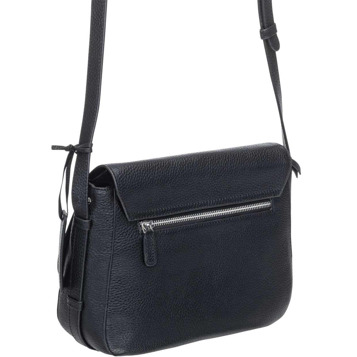 Mancini Handbags Mancini Pebbled Amy Leather Crossbody bag