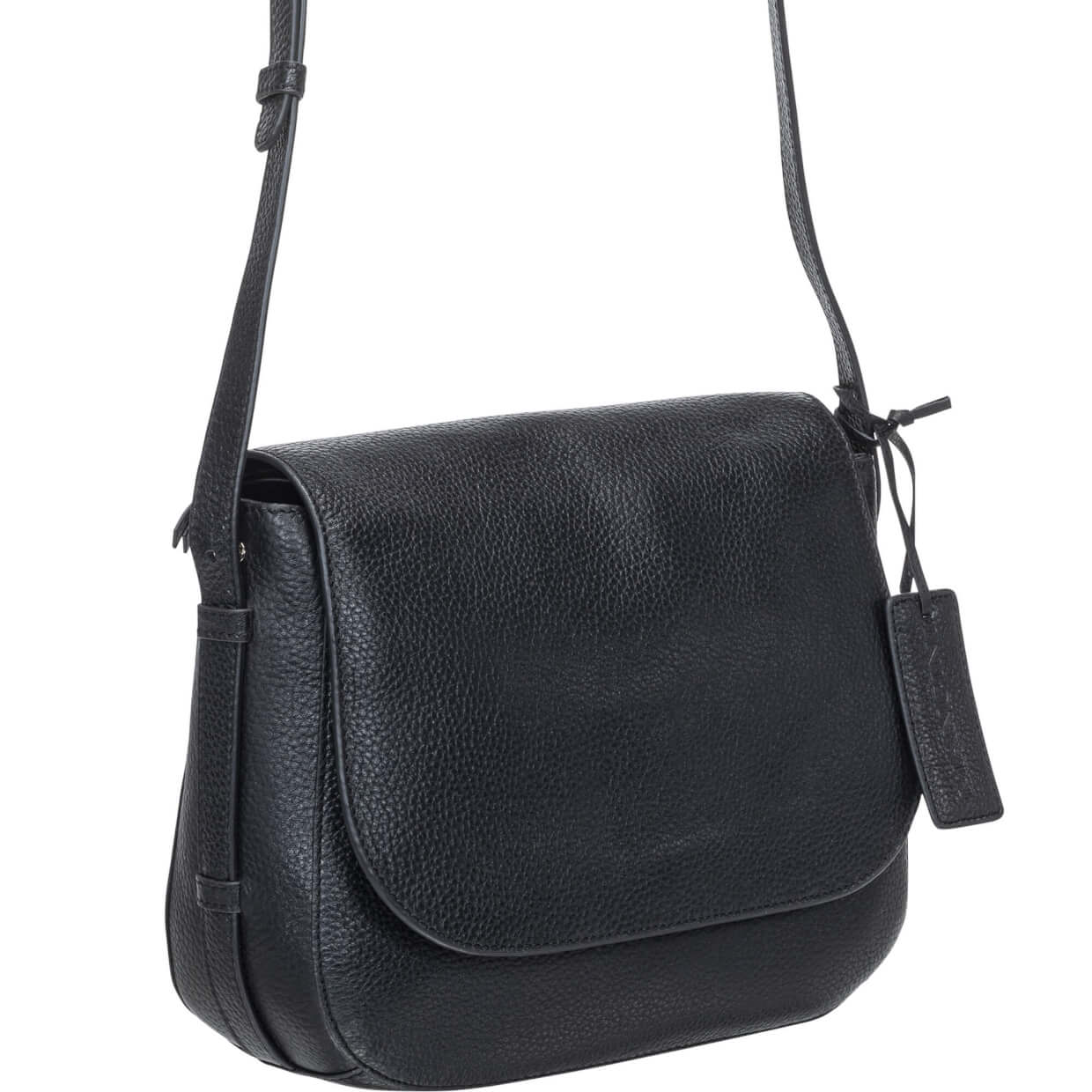 Mancini Handbags Mancini Pebbled Amy Leather Crossbody bag