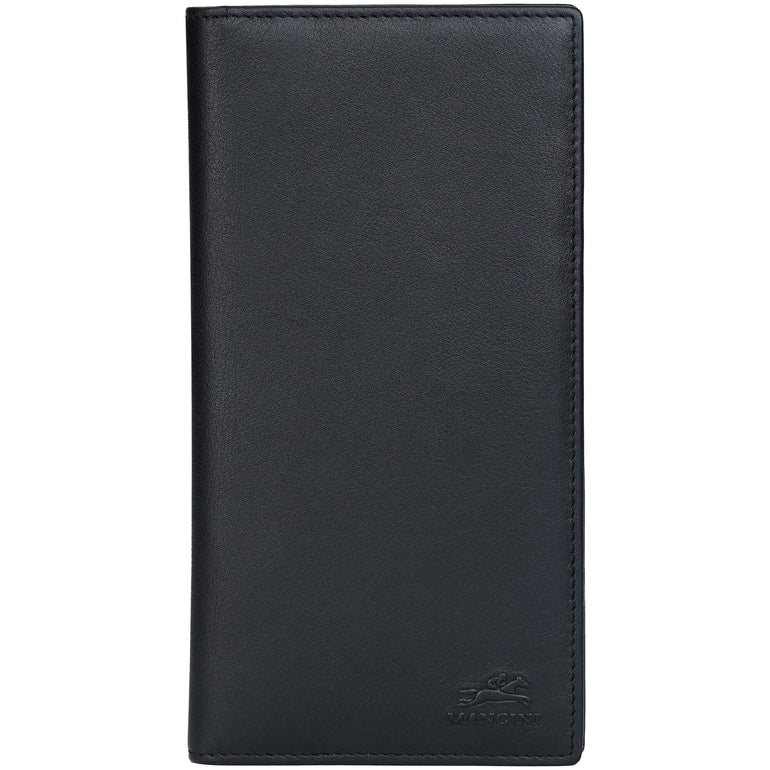 Mancini Wallets Black Mancini Sonoma RFID Secure Breast Pocket Wallet