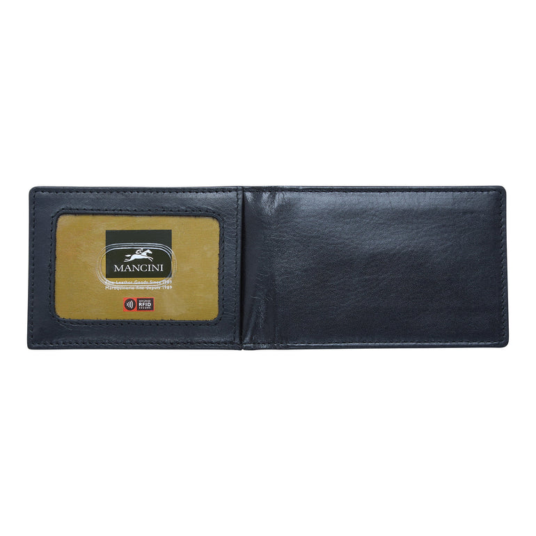 Mancini Wallets Mancini BOULDER Men's RFID Secure Wallet with Removable Passcase and Coin Pocket