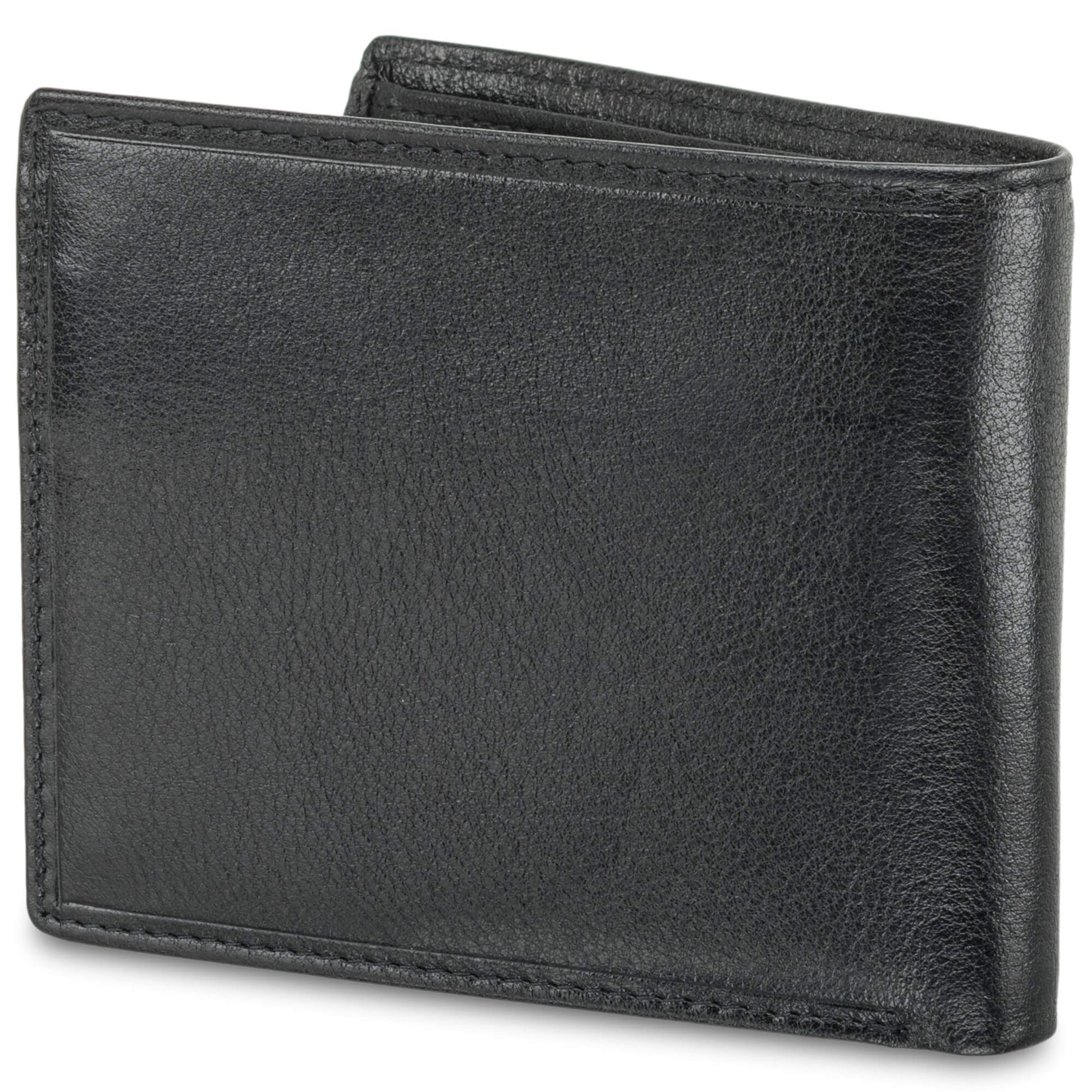 Mancini Wallets Mancini EQUESTRIAN-2 Men’s RFID Secure Center Wing Wallet with Coin Pocket