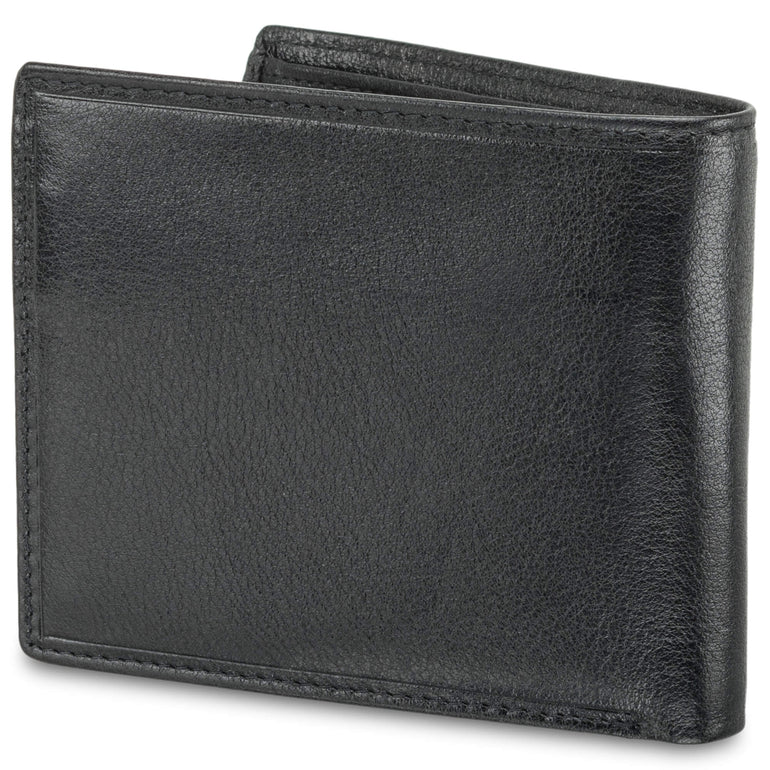 Mancini Wallets Mancini EQUESTRIAN-2 Men’s RFID Secure Center Wing Wallet with Coin Pocket