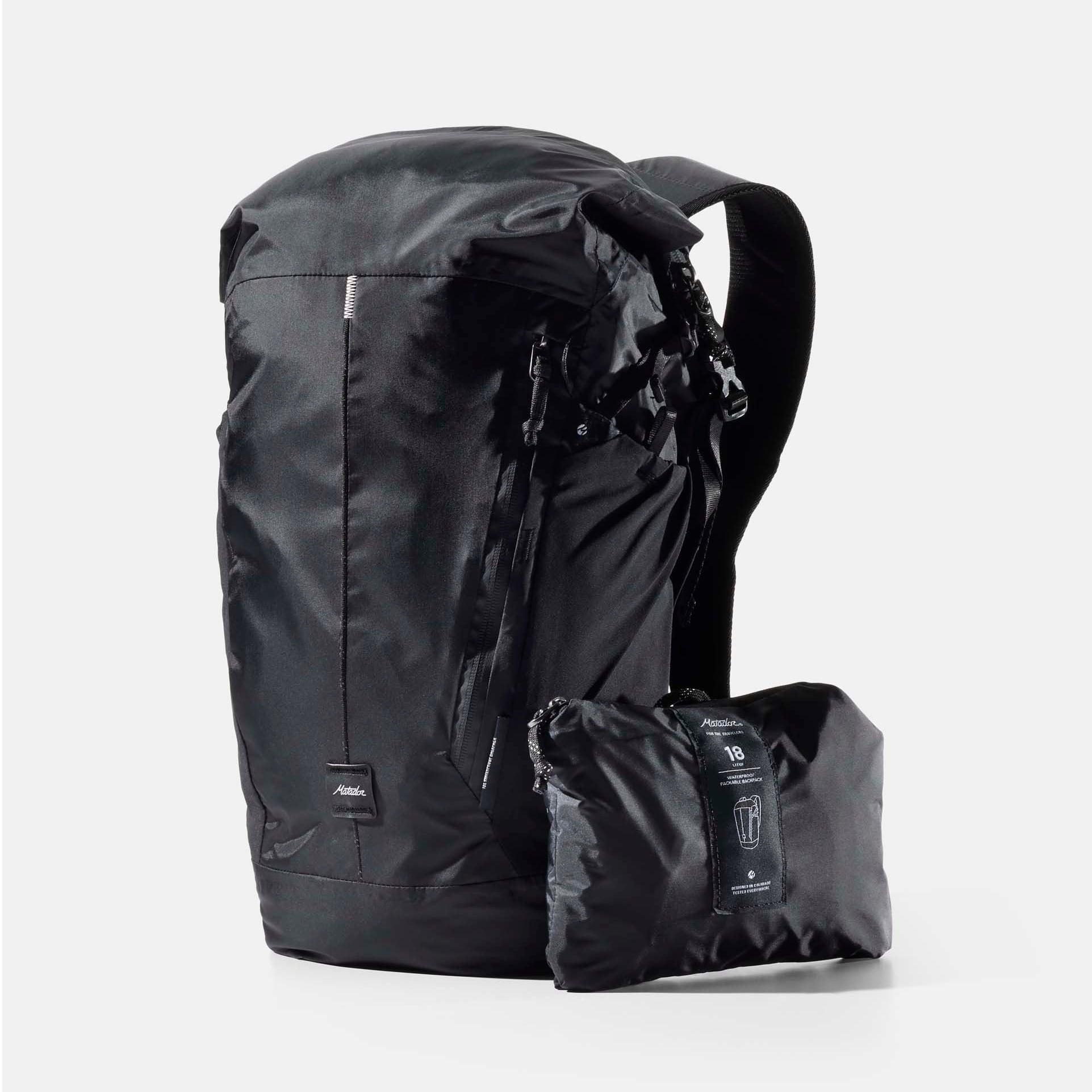Matador Backpacks Matador 18L Waterproof Packable Backpack - Packed