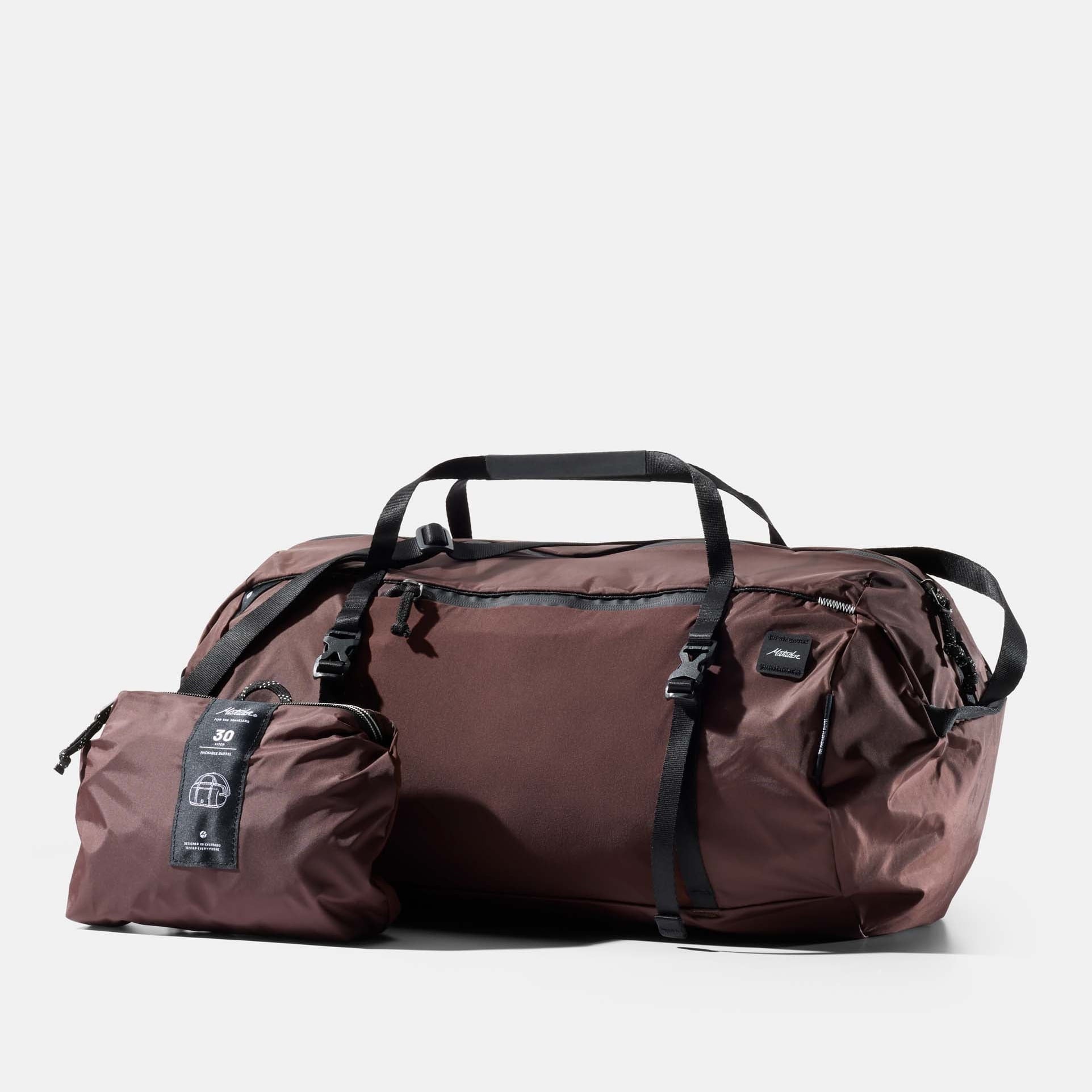 Matador Duffles Garnet Matador 30L Packable Duffel - Packed