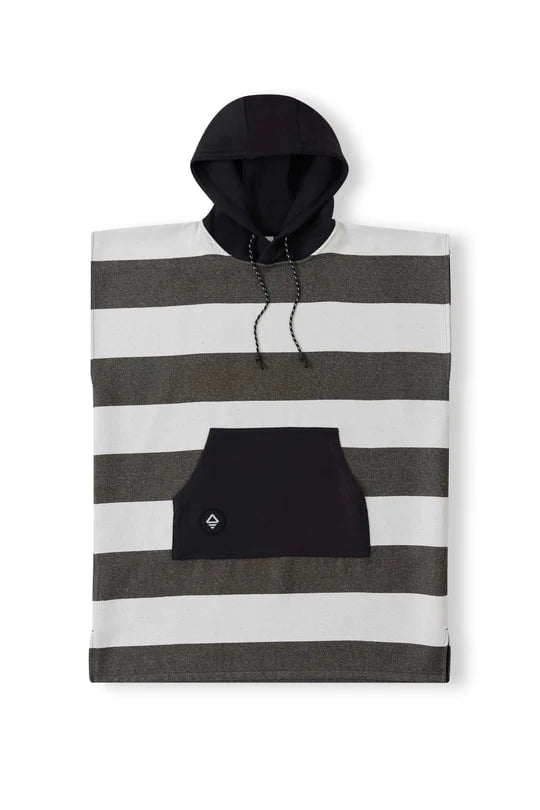 Nomadix Changing Poncho - Stripes Noll Black