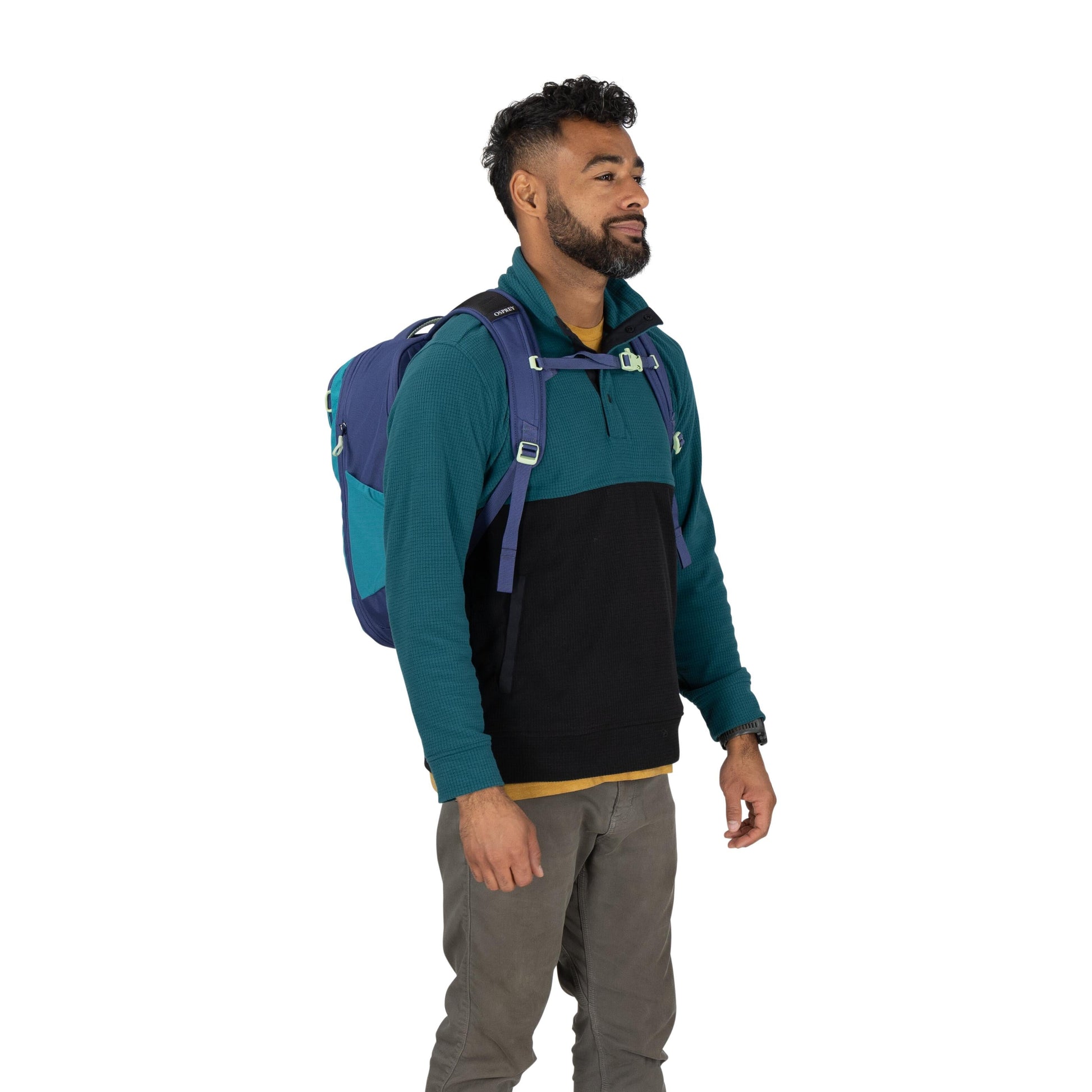 Osprey Backpacks Blue Spikemoss/Alkaline Osprey Daylite Expandable Travel Pack 26+6 - Blue Spikemoss/Alkaline
