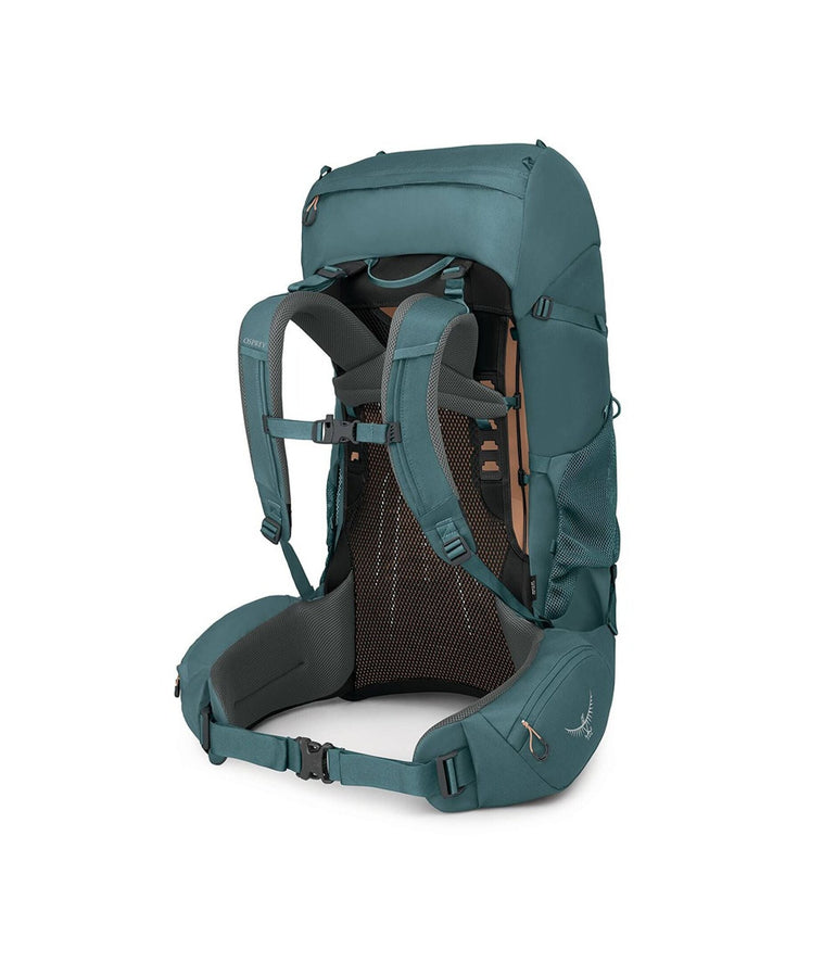 Osprey Backpacks Cascade Blue/Melon Orange Osprey Renn 65L Extended Fit