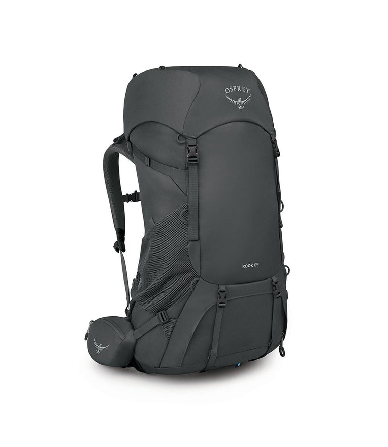 Osprey Backpacks Dark Charcoal/Silver Lining Osprey Rook 65L