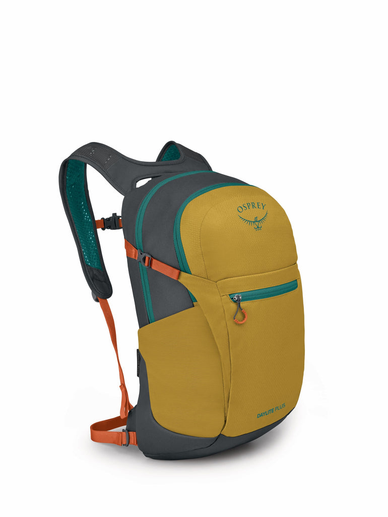 Osprey Backpacks Tumbleweed Yellow/Tunnel Vision Osprey Daylite Plus Everyday Backpack - Tumbleweed Yellow/Tunnel Vision