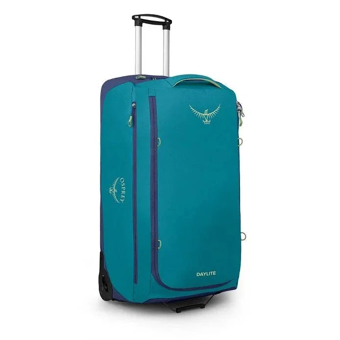 Osprey Wheeled Duffle Blue Spikemoss/Alkaline Osprey Daylite Wheeled Duffel 115 - Blue Spikemoss/Alkaline