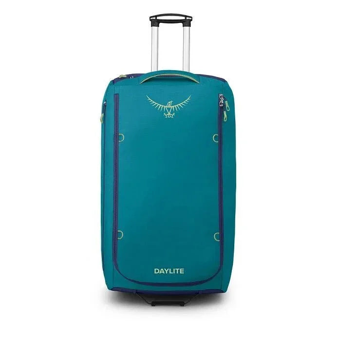 Osprey Wheeled Duffle Blue Spikemoss/Alkaline Osprey Daylite Wheeled Duffel 115 - Blue Spikemoss/Alkaline