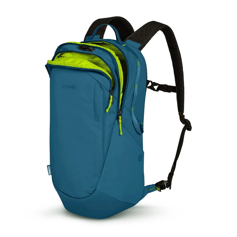 Pacsafe Backpack on Wheels Tidal Teal Pacsafe ECO 25L Anti-Theft Backpack - Tidal Teal