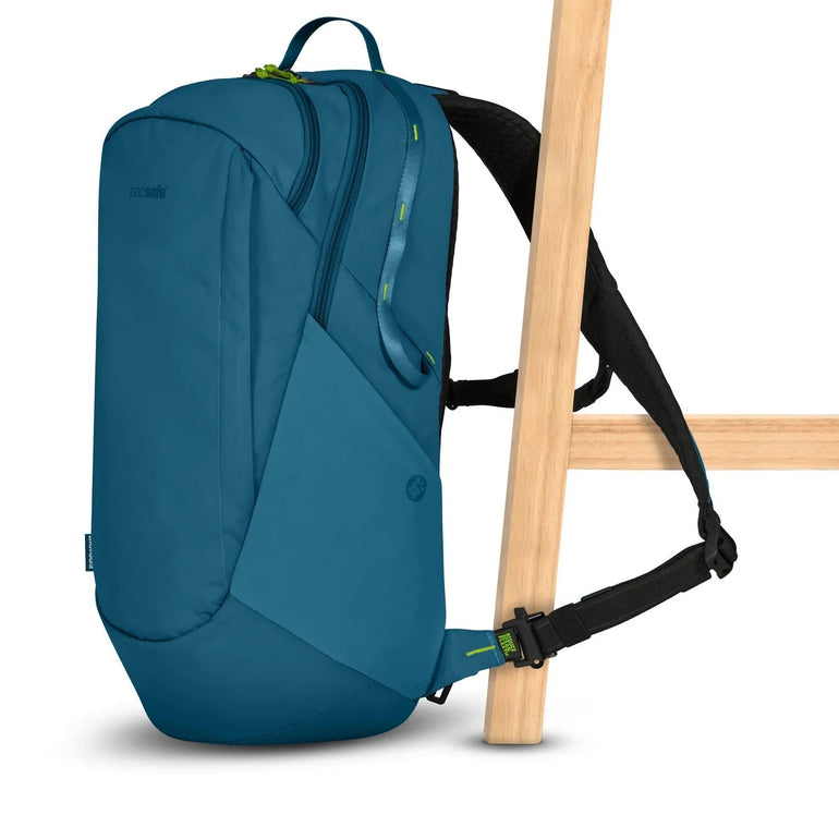 Pacsafe Backpack on Wheels Tidal Teal Pacsafe ECO 25L Anti-Theft Backpack - Tidal Teal