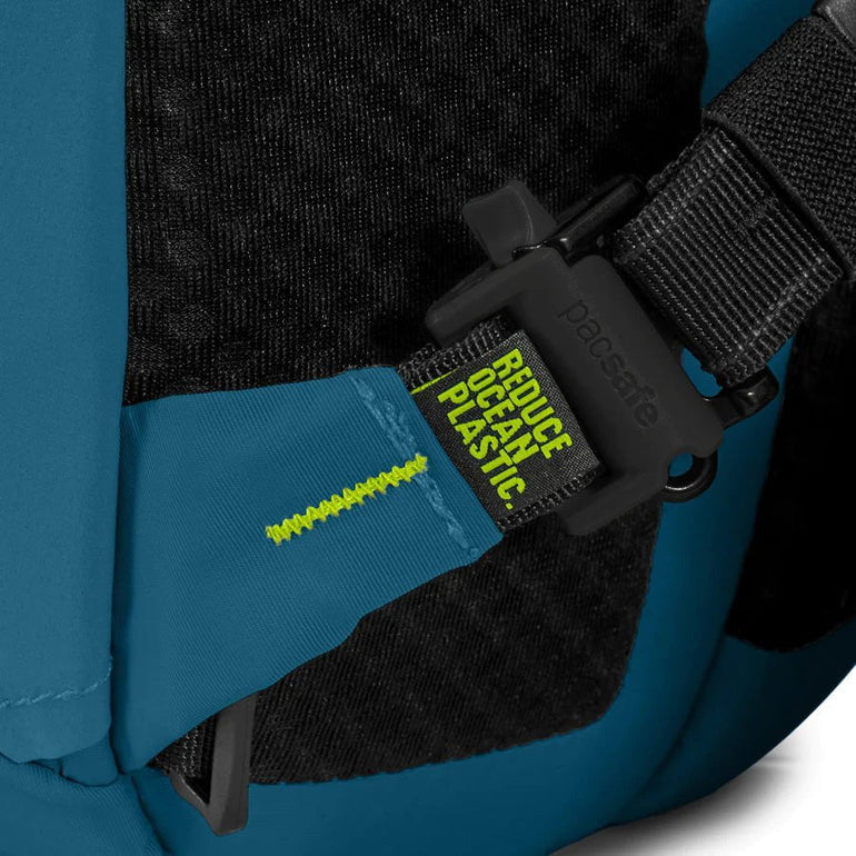 Pacsafe Backpack on Wheels Tidal Teal Pacsafe ECO 25L Anti-Theft Backpack - Tidal Teal