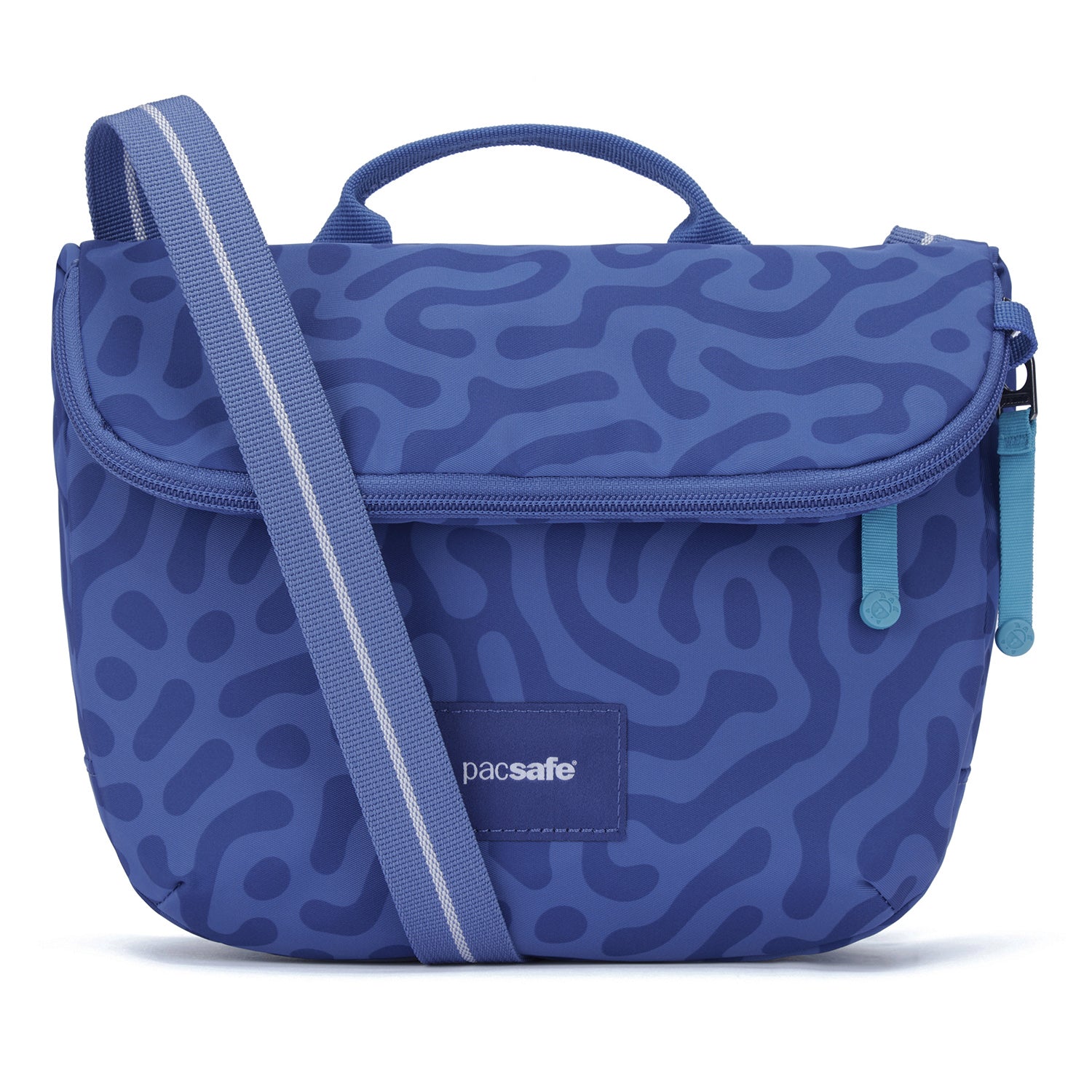 Pacsafe Cross-Body Bag Cerulean Blue Pacsafe GO Anti-Theft Saddle Crossbody - Cerulean Blue