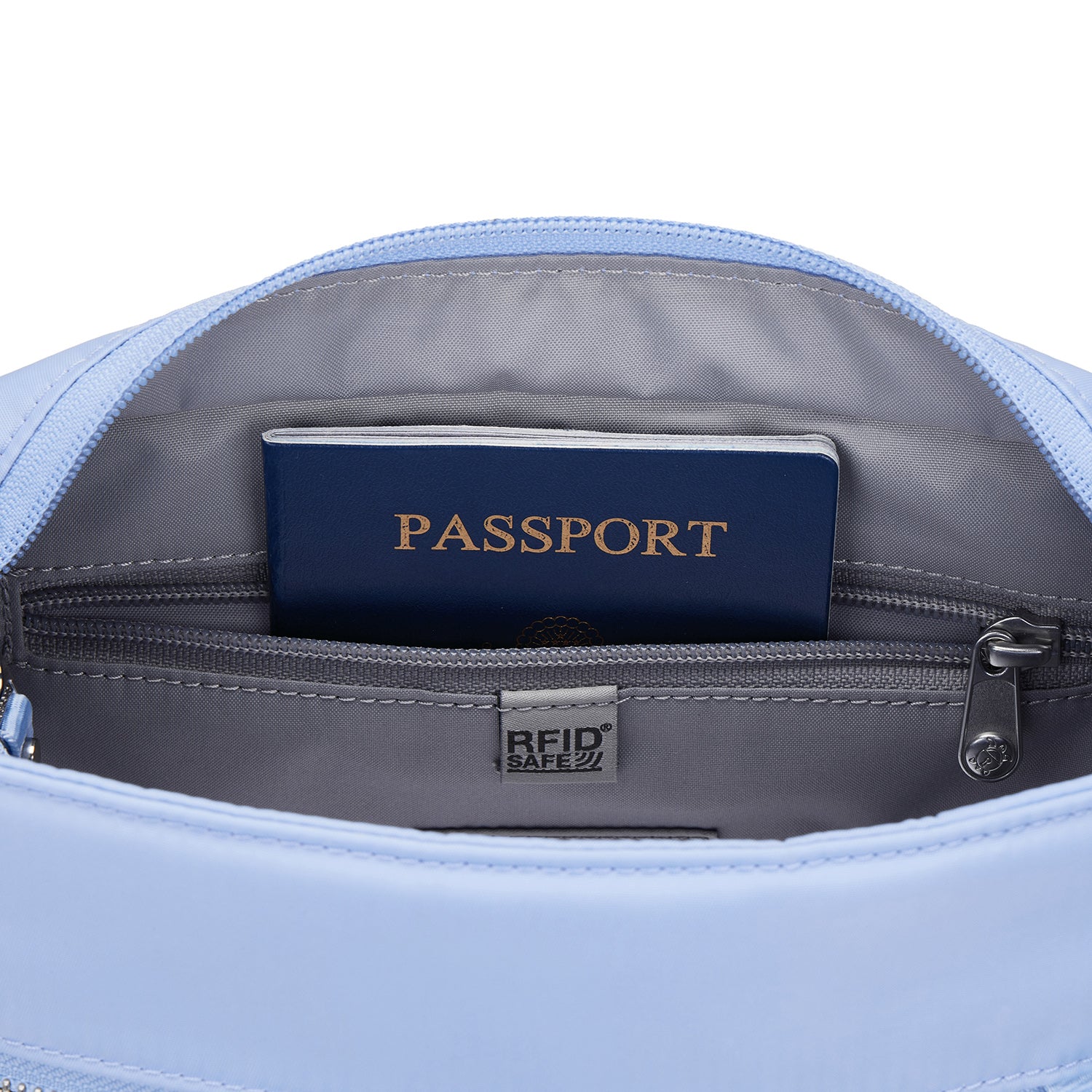Pacsafe Cross-Body Bag Serenity Blue Pacsafe W Anti-Theft Crossbody Bag - Serenity Blue