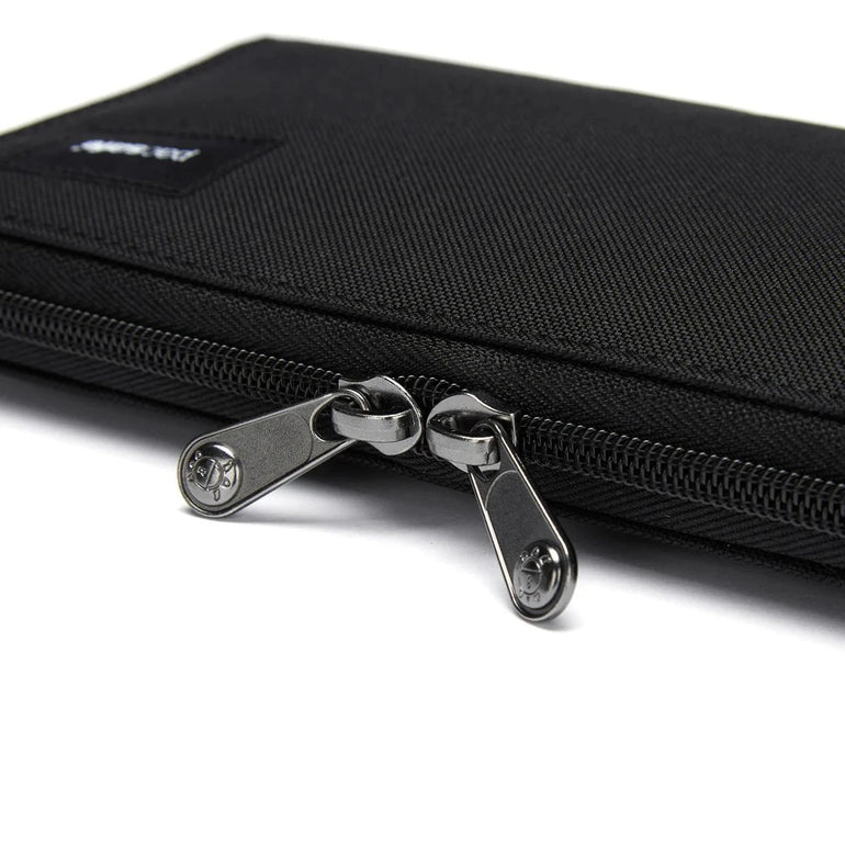 Pacsafe Wallets Jet Black Pacsafe RFIDsafe™ RFID Blocking Continental Wallet