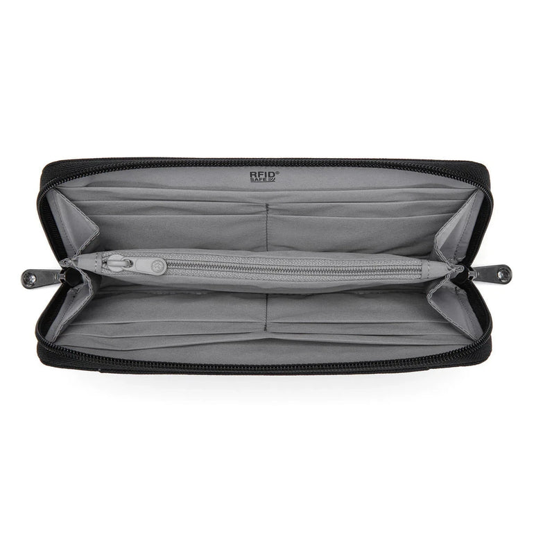 Pacsafe Wallets Jet Black Pacsafe RFIDsafe™ RFID Blocking Continental Wallet