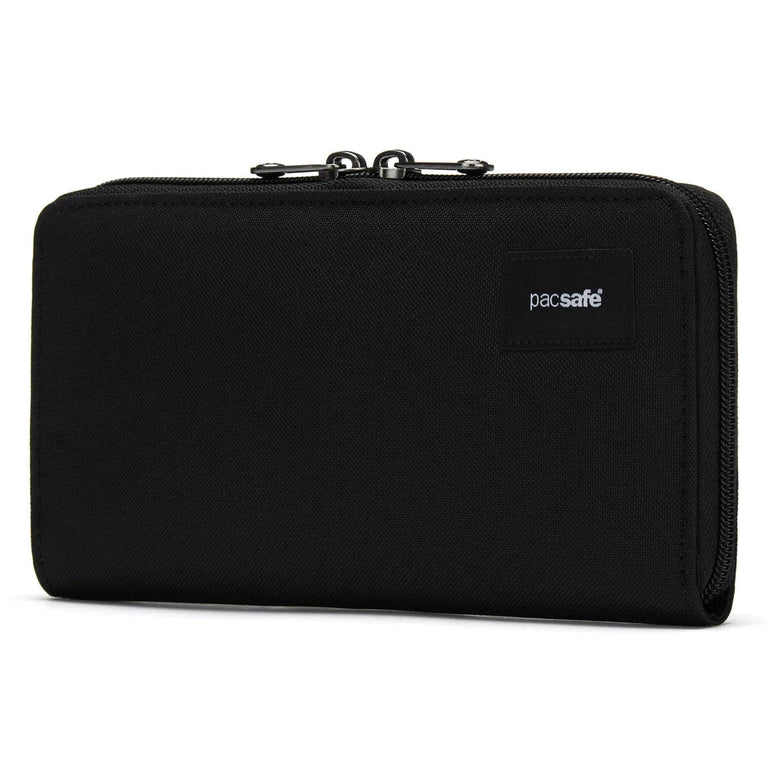 Pacsafe Wallets Jet Black Pacsafe RFIDsafe™ RFID Blocking Continental Wallet