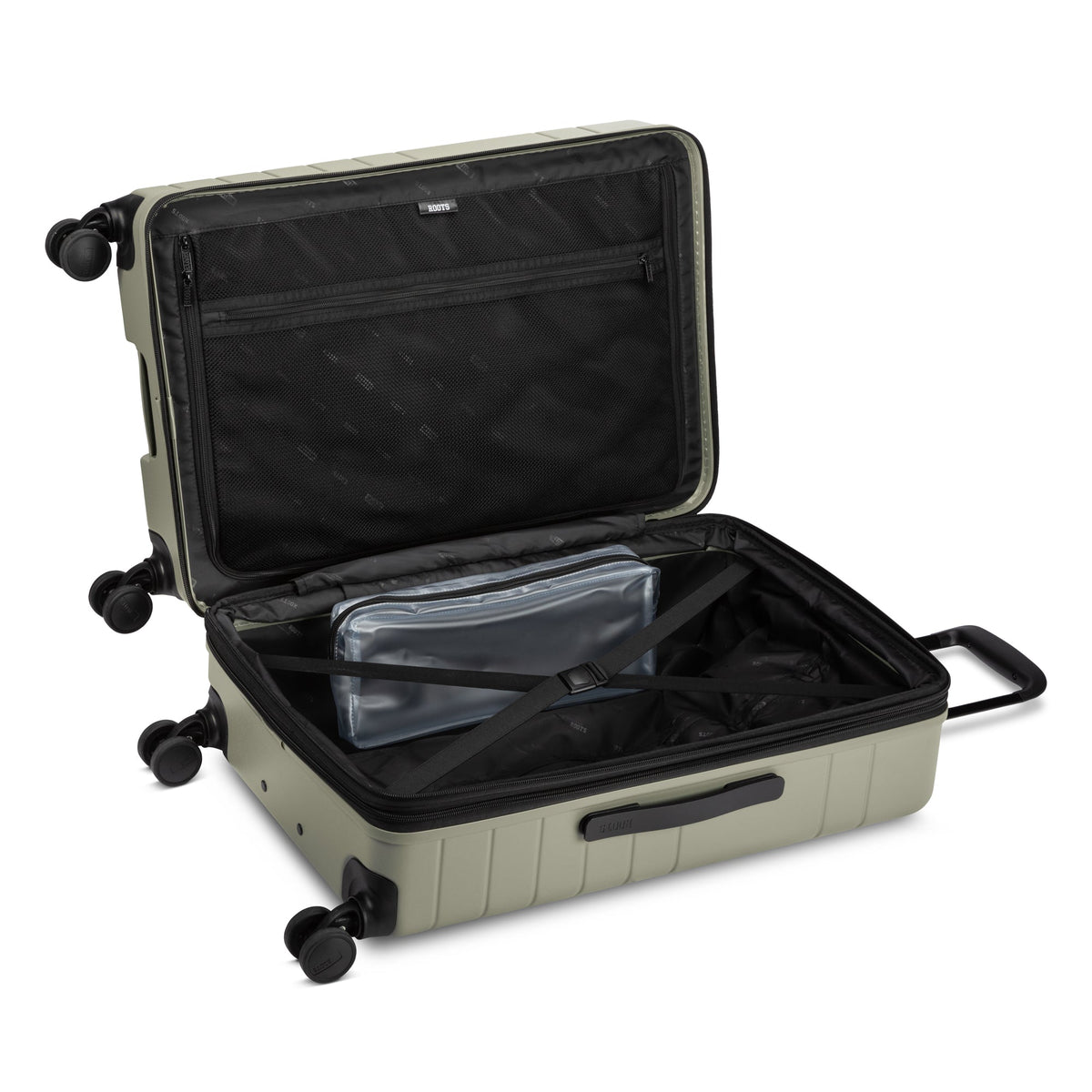 Roots Luggage Roots Travel Expandable Spinner 3-Piece Luggage Set