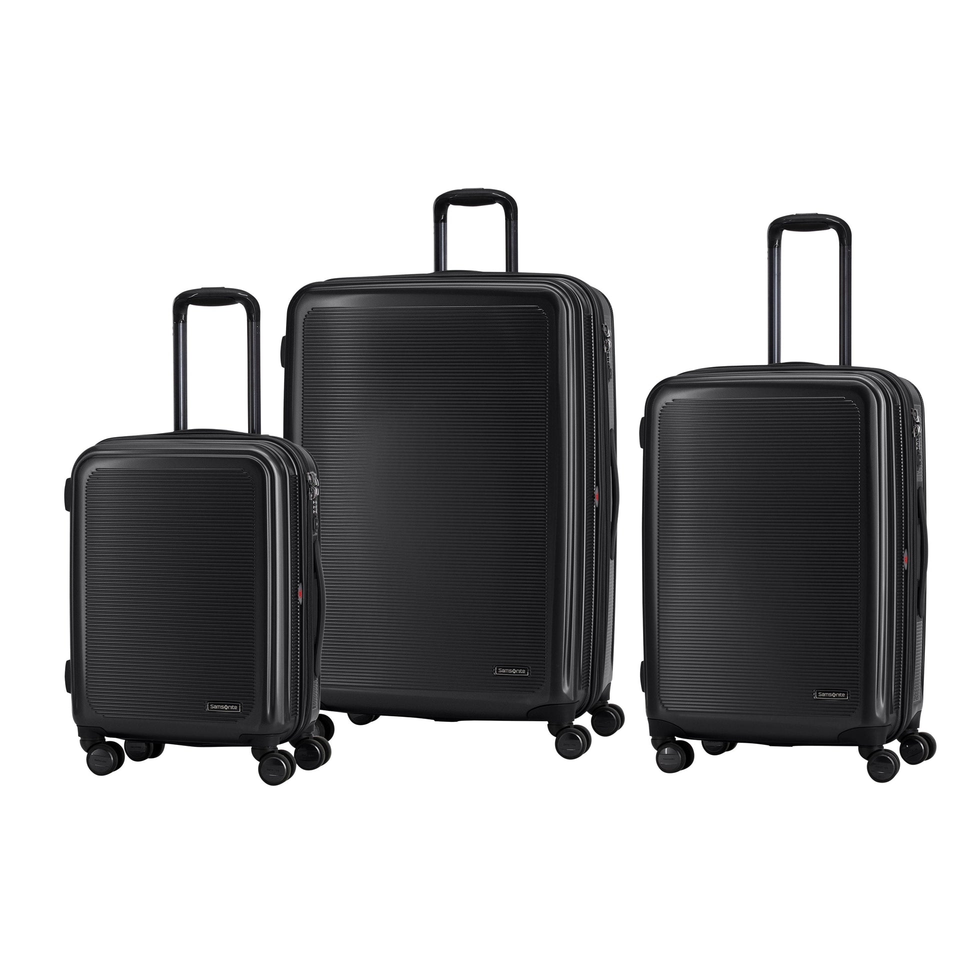 Samsonite Luggage Black Samsonite Kenya 3-Piece Nested Spinner Luggage Set