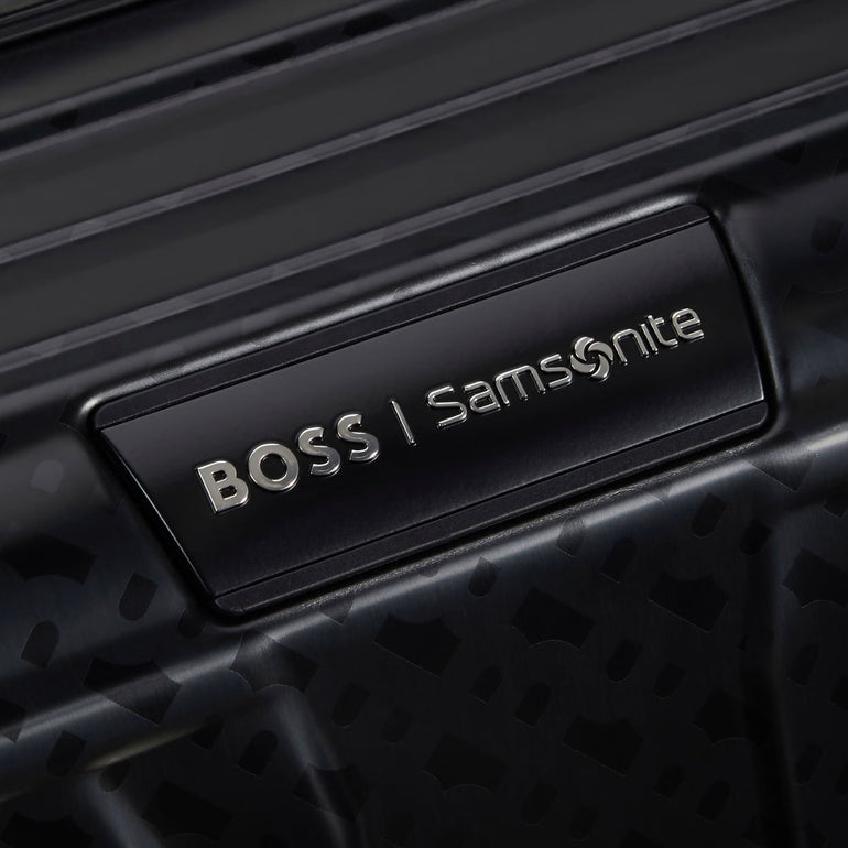 Samsonite Luggage Black Samsonite Lite Box Alu Hugo Boss Spinner Large Luggage