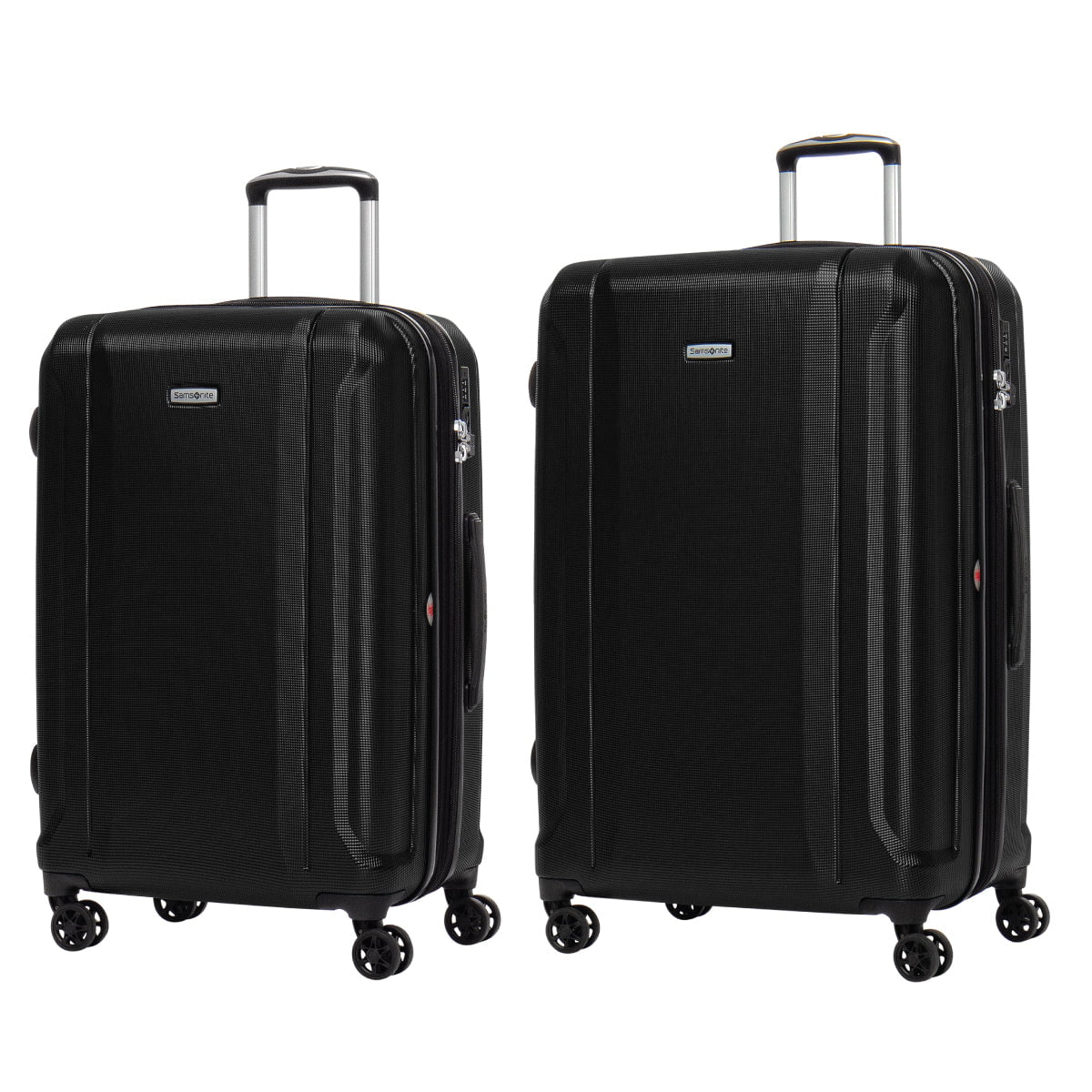 Samsonite Luggage Black Samsonite Omni 3.0 - 2 Piece Spinner Expandable Luggage Set (Carry-On & Medium)