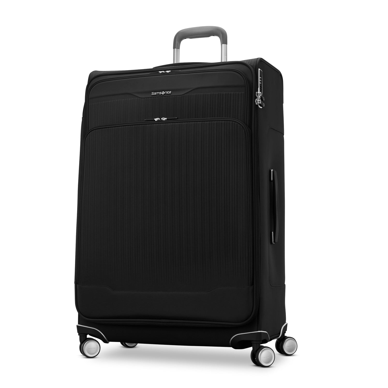 Samsonite Luggage Black Samsonite Silhouette 18 Softside Spinner Expandable Large Luggage