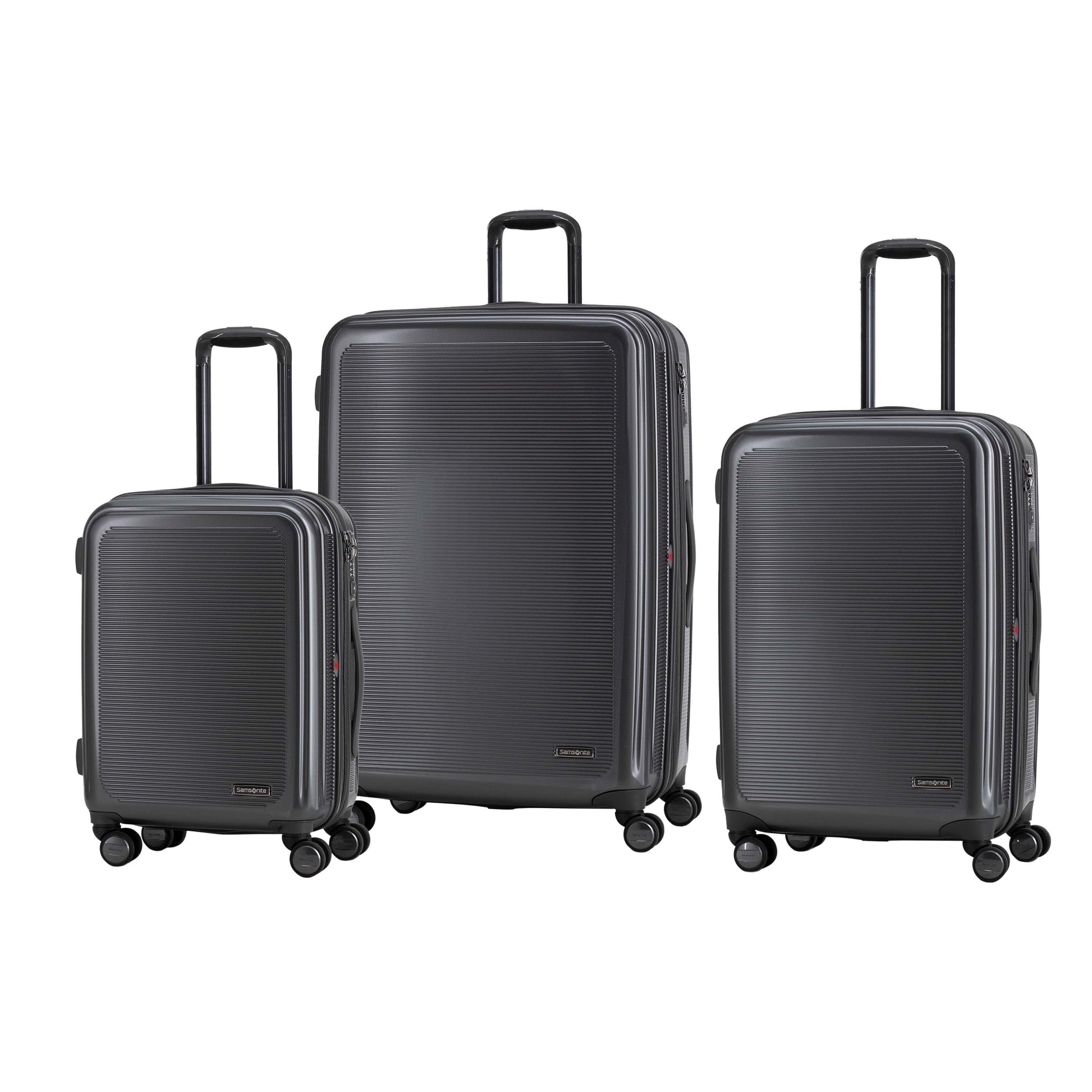 Samsonite Luggage Charcoal Samsonite Kenya 3-Piece Nested Spinner Luggage Set