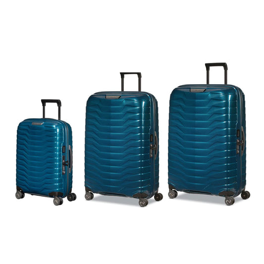 Samsonite Luggage Petrol Blue Samsonite Proxis Spinner 3-Piece Luggage Set