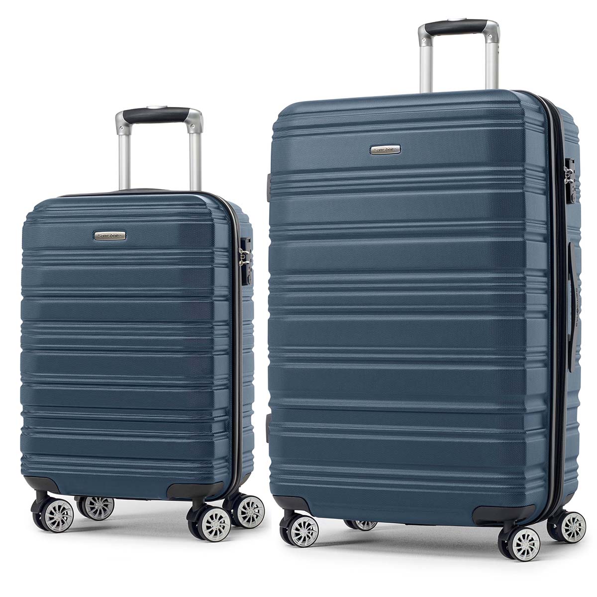 Samsonite Luggage Slate Blue Samsonite Rhapsody 360 Spinner 2-Piece Luggage Set (Carry-On & Large)