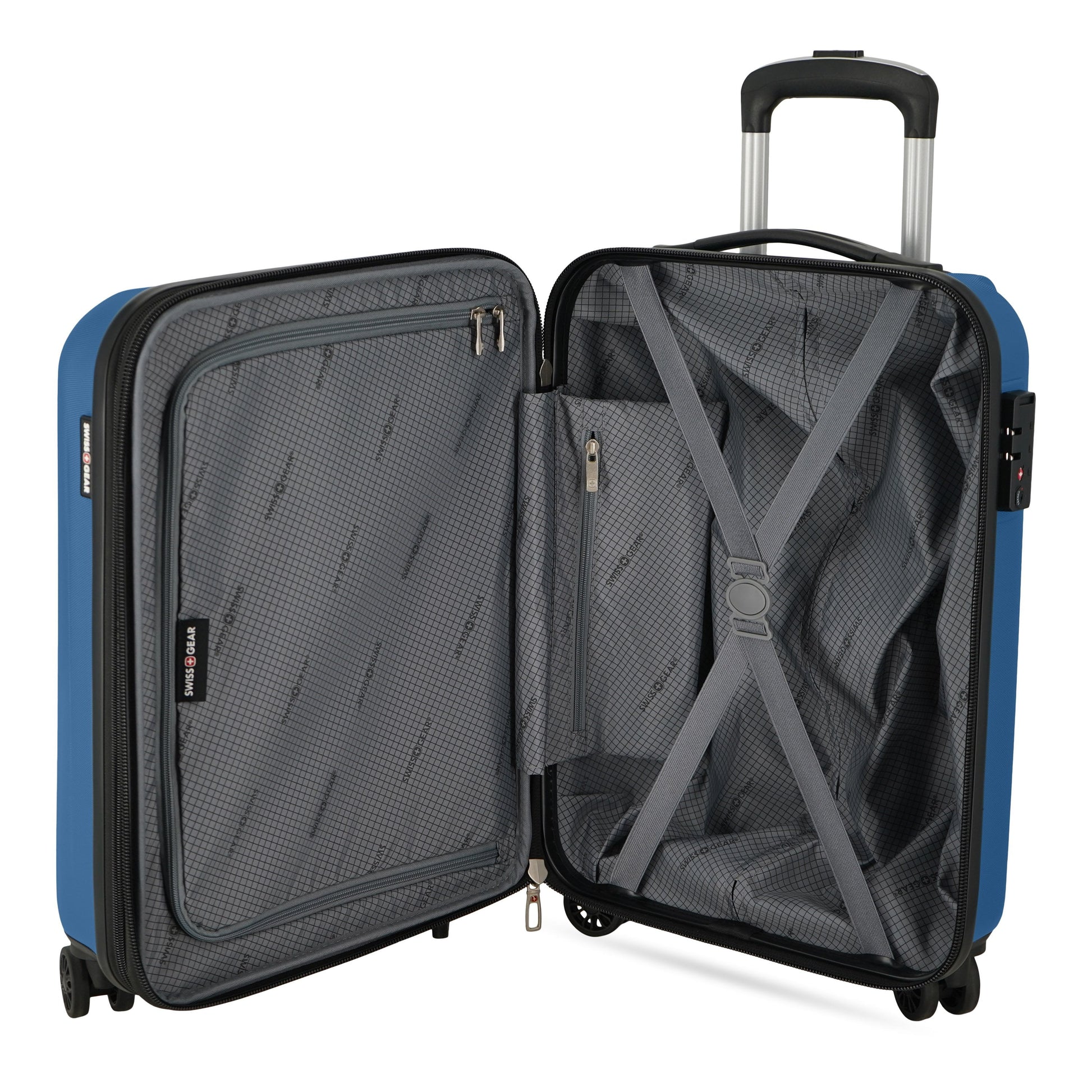 Swiss Gear Luggage Swiss Gear Chrome Reserve Expandable Carry-On Spinner Luggage