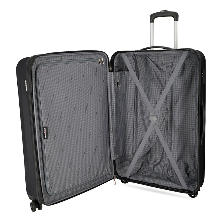 Swiss Gear Luggage Swiss Gear Chrome Reserve Expandable Large Checked Spinner Luggage