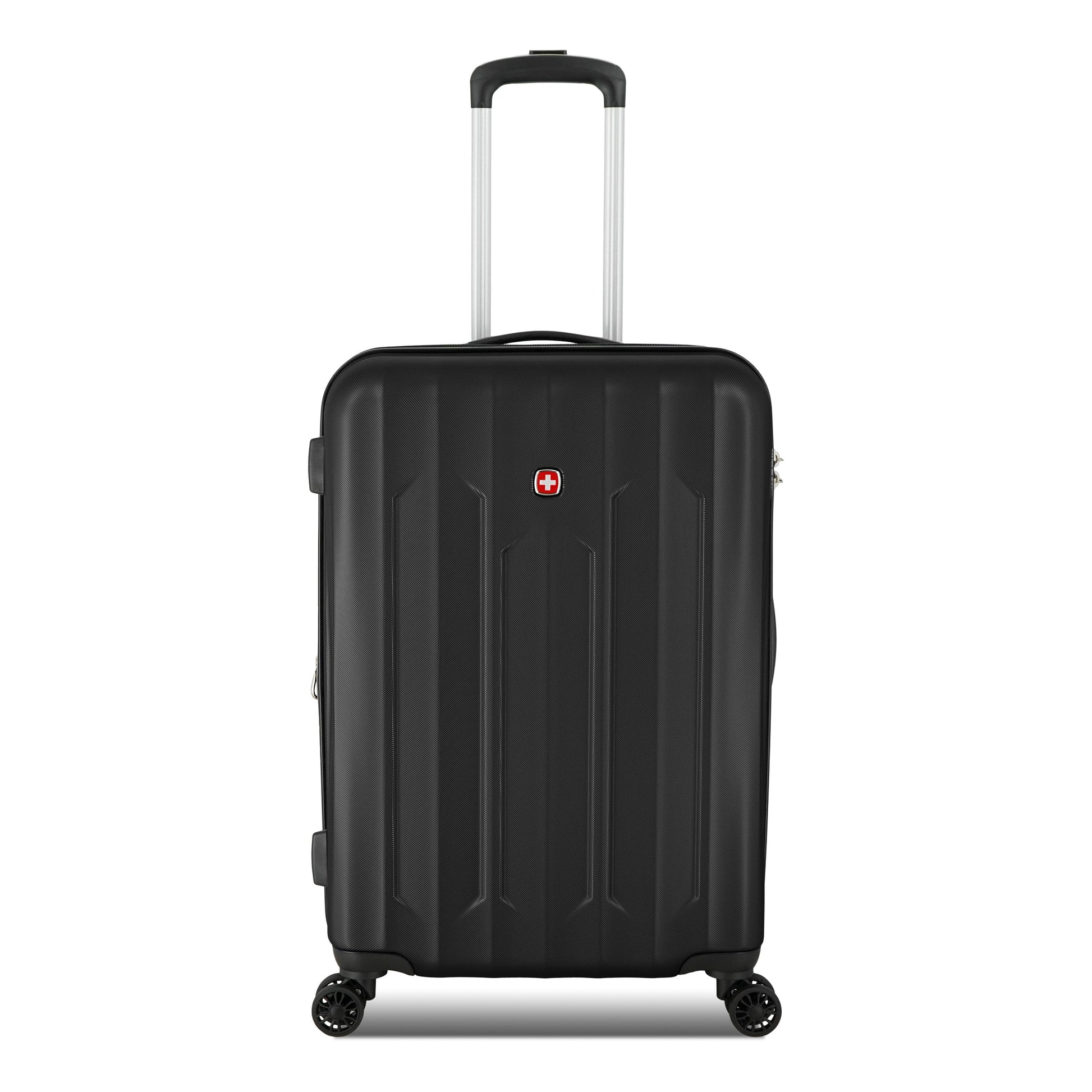 Swiss Gear Luggage Swiss Gear Chrome Reserve Expandable Medium Checked Spinner Luggage