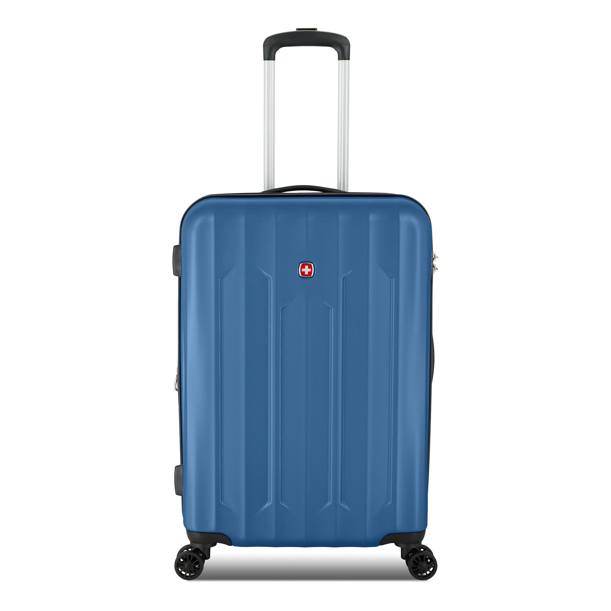 Swiss Gear Luggage Swiss Gear Chrome Reserve Expandable Medium Checked Spinner Luggage