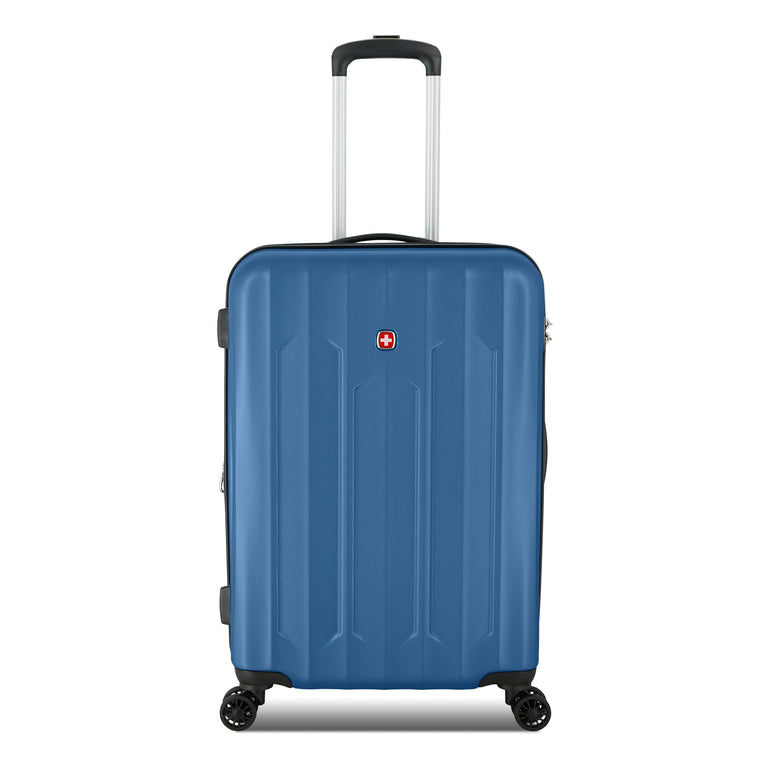 Swiss Gear Luggage Swiss Gear Chrome Reserve Expandable Medium Checked Spinner Luggage