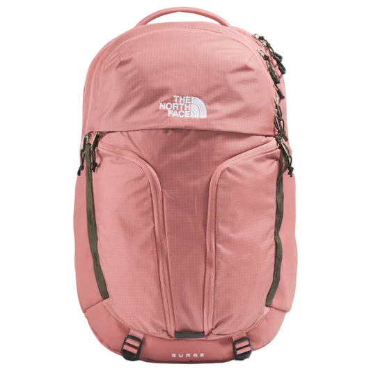 The North Face Backpacks Light Mahogany/New Taupe Green The North Face Women's Surge Backpack - Light Mahogany/New Taupe Green