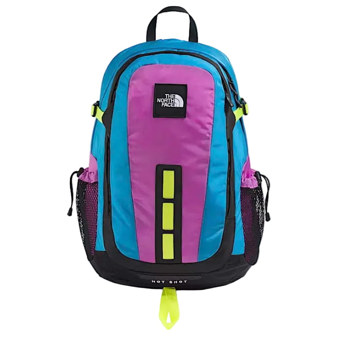 The North Face Backpacks Meridian Blue/Violet Crocus/Fizz Lime The North Face Hot Shot SE