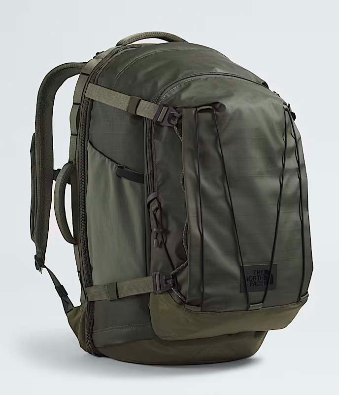 The North Face Backpacks New Taupe Green/TNF Black The North Face Base Camp Voyager Pro Lightweight Pack - New Taupe Green/TNF Black