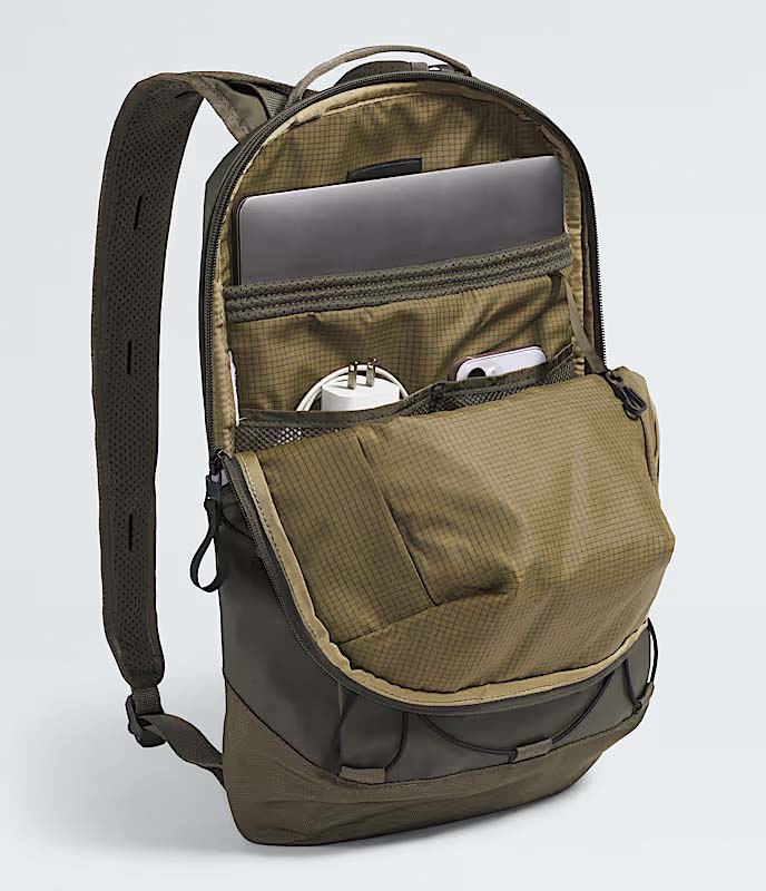The North Face Backpacks New Taupe Green/TNF Black The North Face Base Camp Voyager Pro Lightweight Pack - New Taupe Green/TNF Black