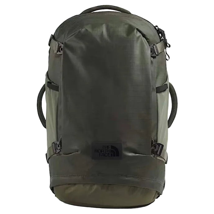 The North Face Backpacks New Taupe Green/TNF Black The North Face Base Camp Voyager Pro Travel Pack - New Taupe Green/TNF Black