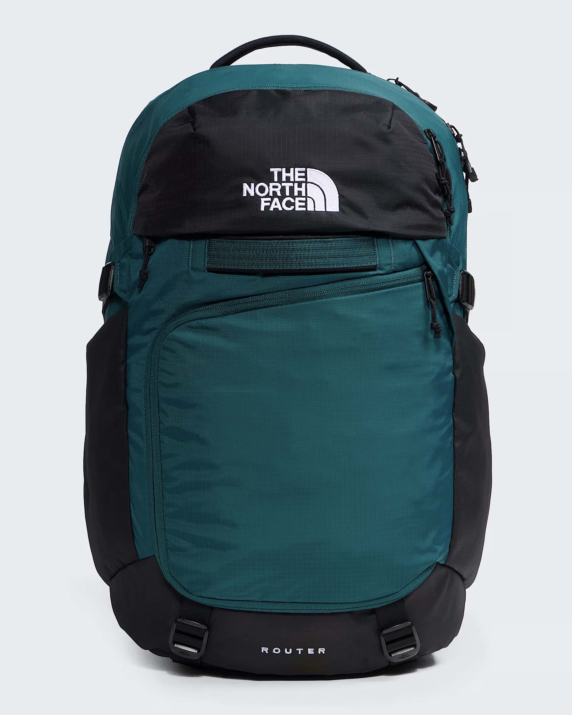 The North Face Backpacks Pacific Teal/TNF Black The North Face Router Backpack